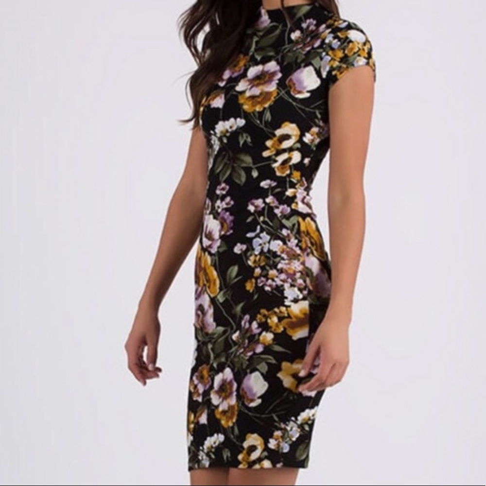 Floral Print Midi Dress🔥